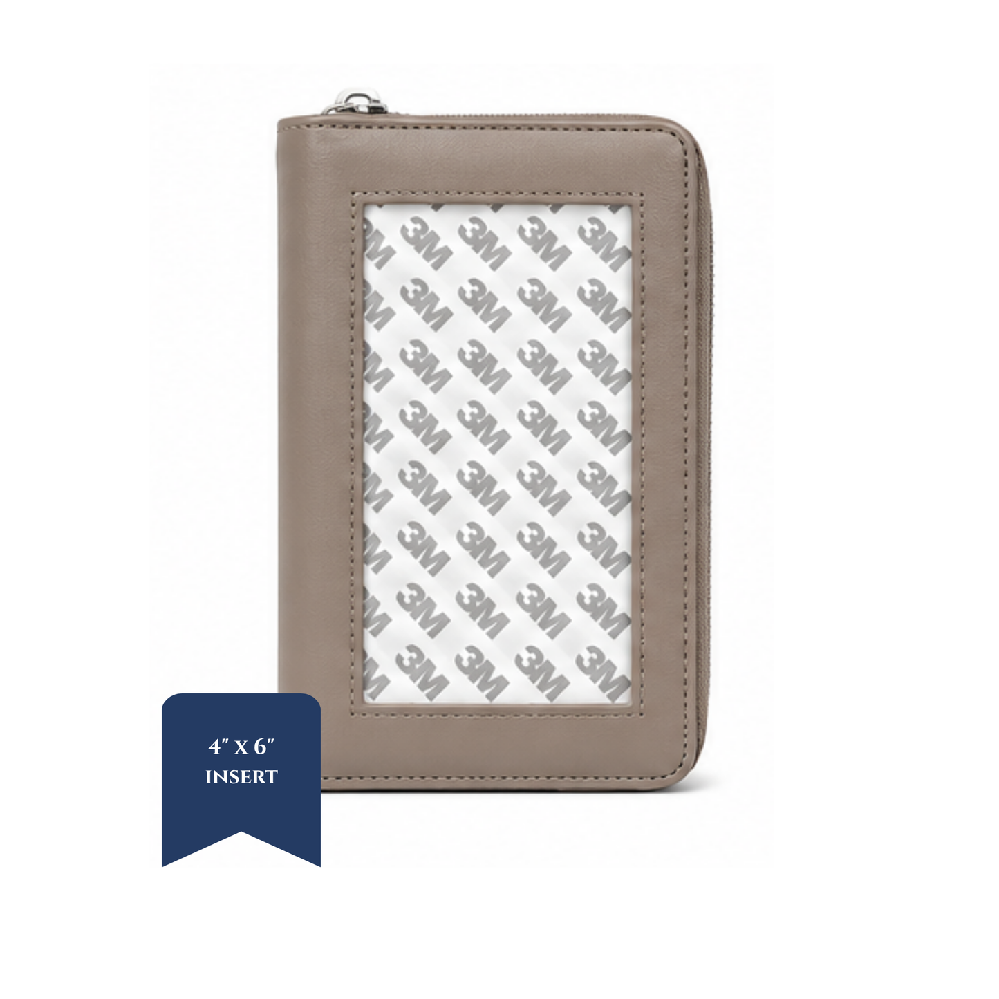Large Zip Top Wallet - 4" x 6" Insert - ETA September