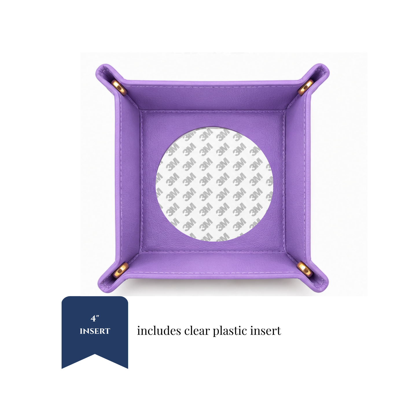 Collapsible Valet Tray - 4" Insert - ETA September
