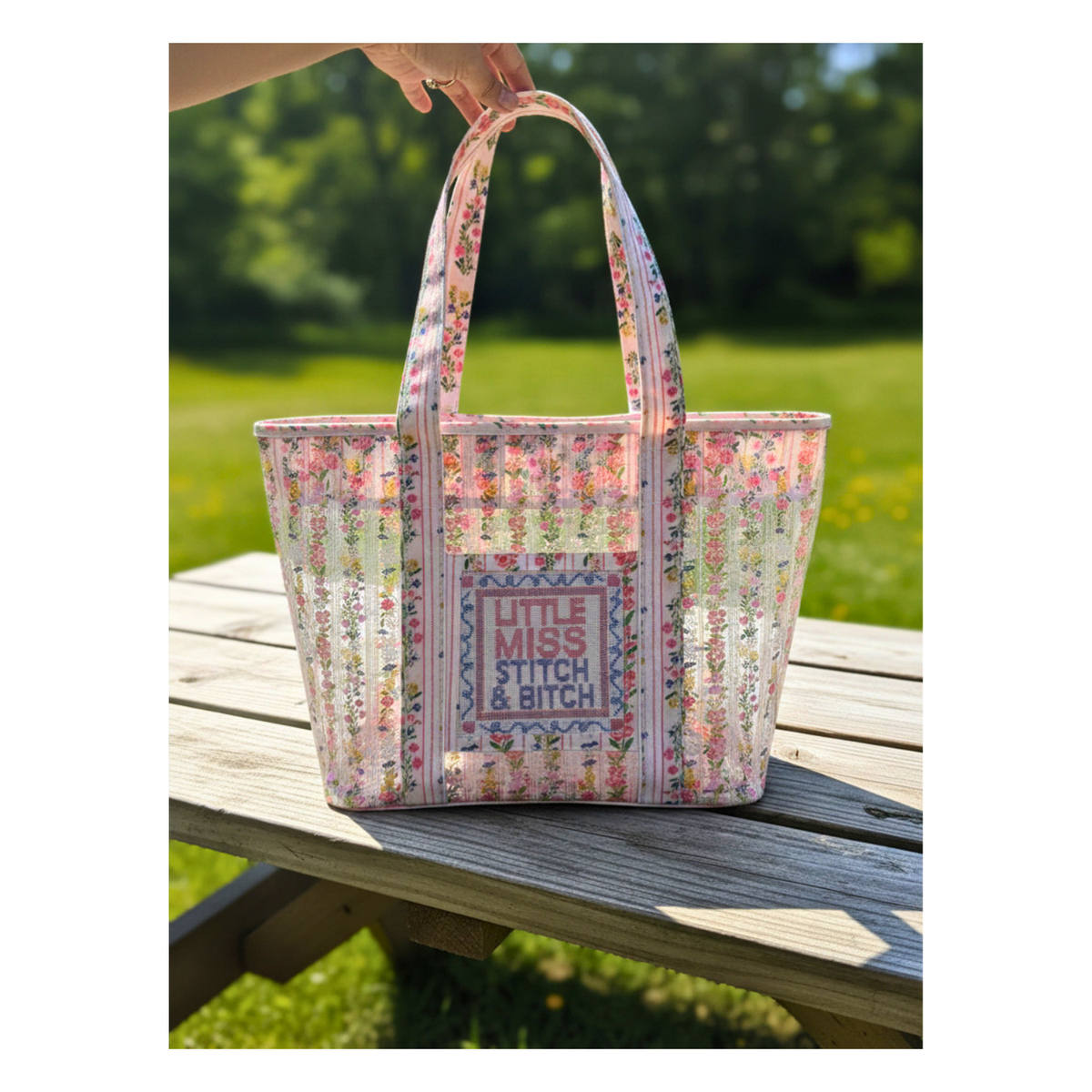 READY TO SHIP - Stitch & Go Tote - 5" Insert
