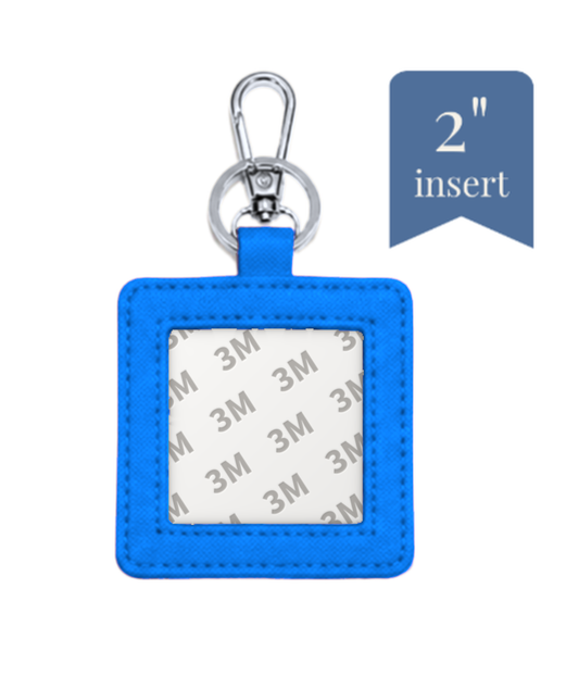 6K VIP Members! Bag Charms - 2" Insert - Genuine Leather - ETA December