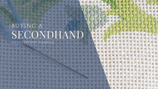 Buying a Secondhand Needlepoint Canvas