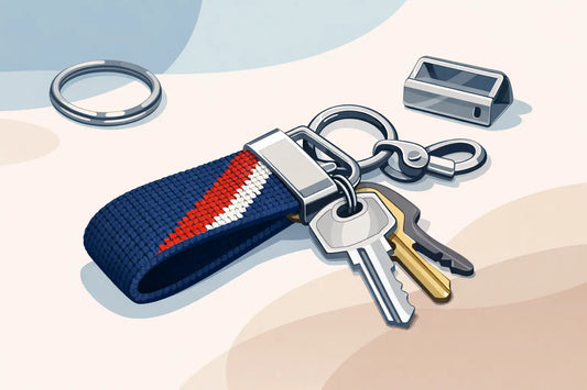 Needlepoint Key Fob Hardware That Works