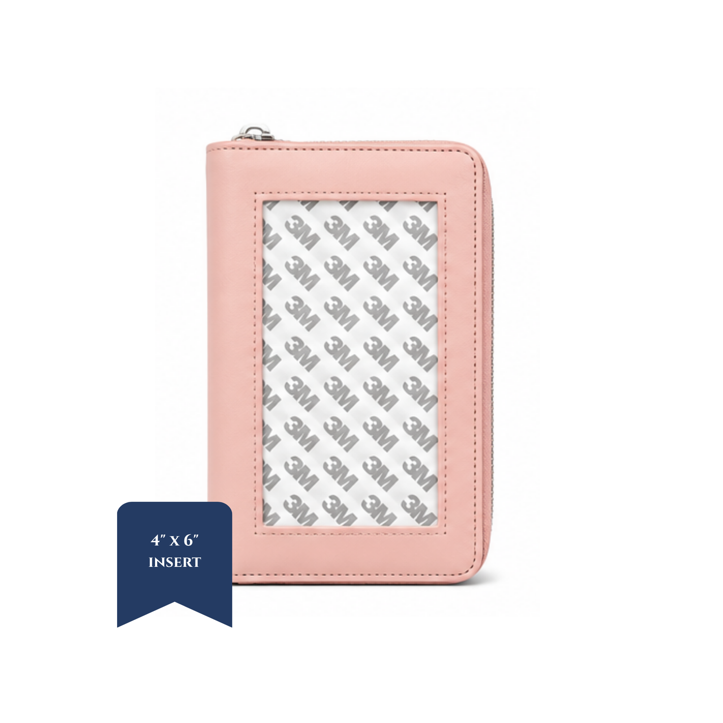 Large Zip Top Wallet - 4" x 6" Insert - ETA September