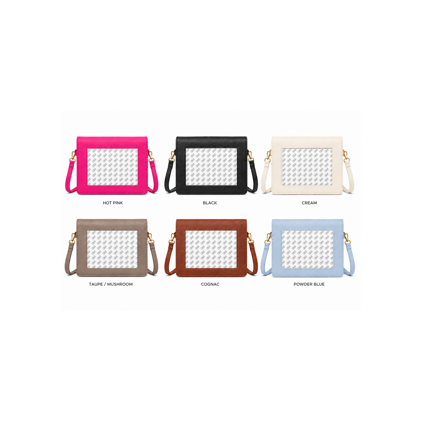 Crossbody Bag - 4" x 6" Insert - ETA September