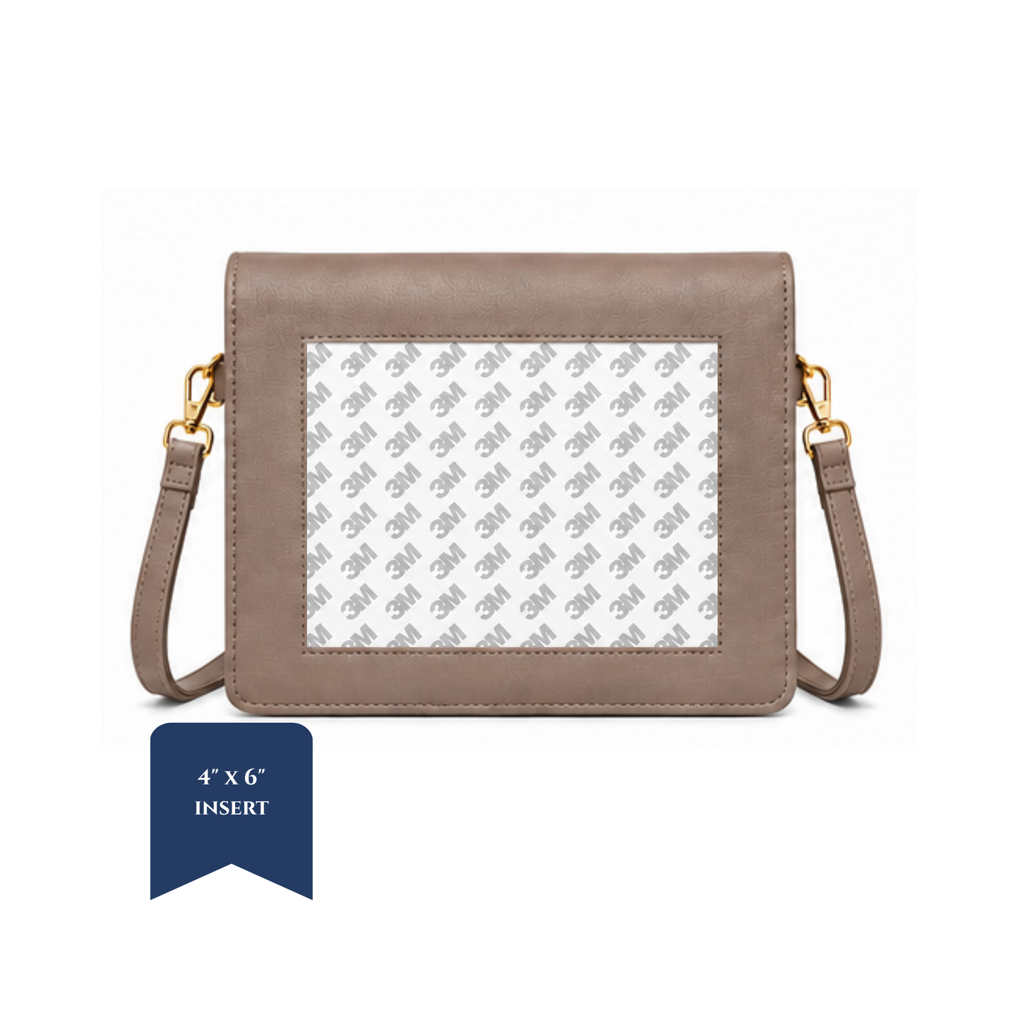 Crossbody Bag - 4" x 6" Insert - ETA September