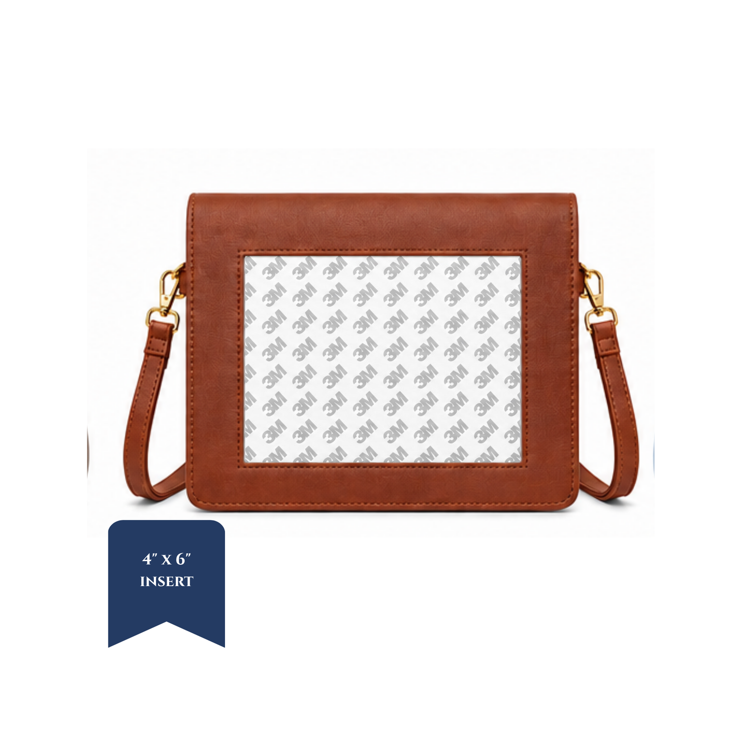 Crossbody Bag - 4" x 6" Insert - ETA September