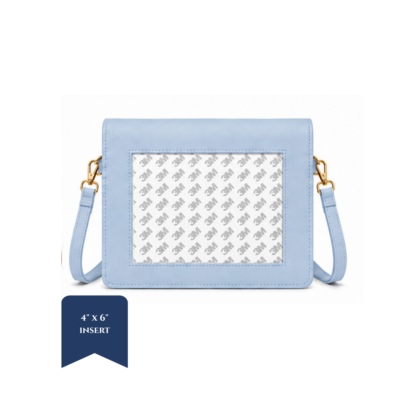 Crossbody Bag - 4" x 6" Insert - ETA September
