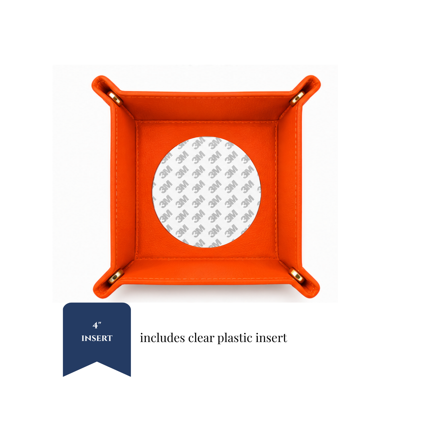 Collapsible Valet Tray - 4" Insert - ETA September