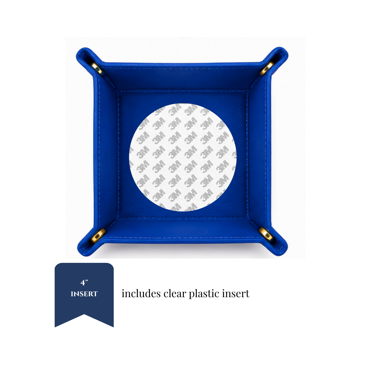 Collapsible Valet Tray - 4" Insert - ETA September