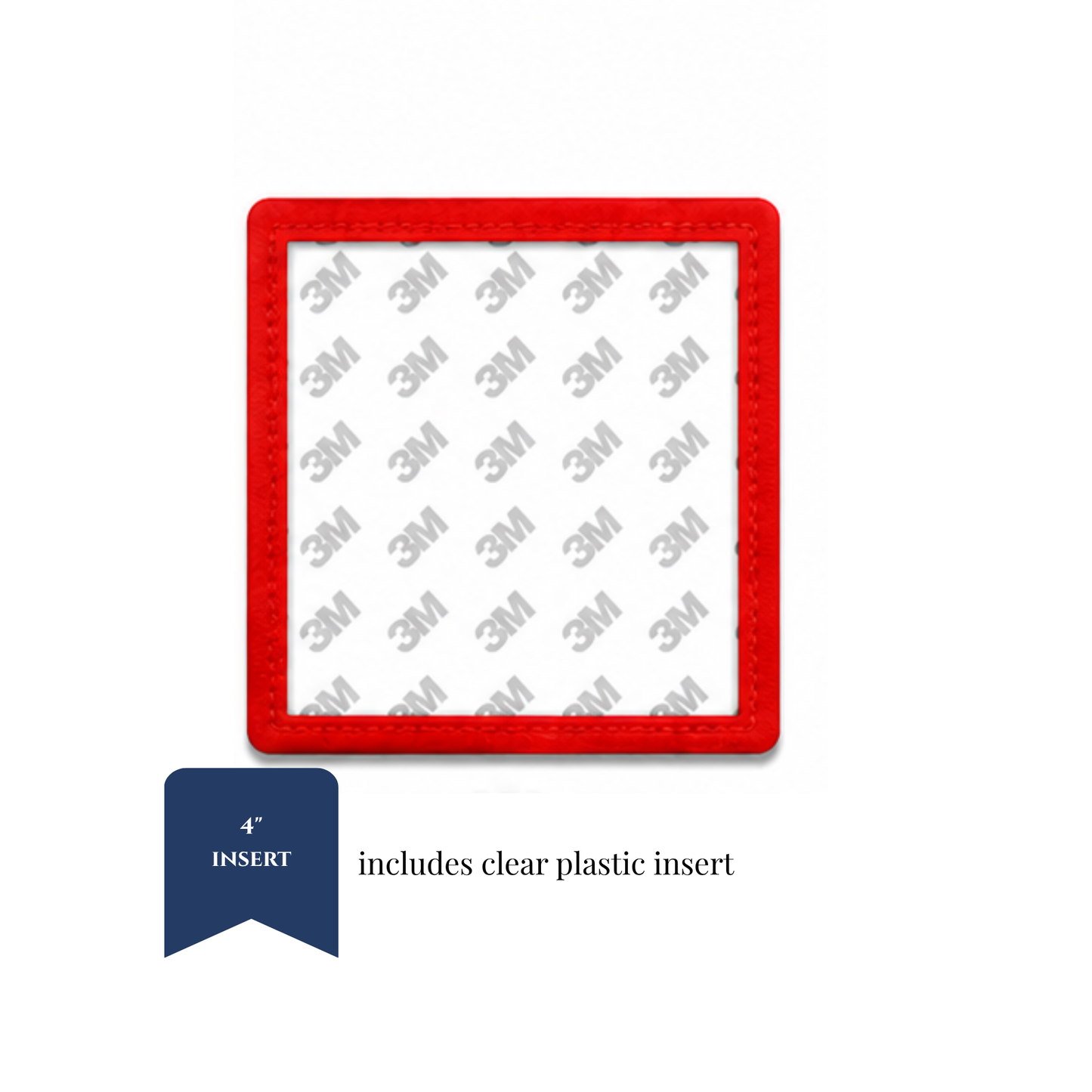 Coasters - PU Leather - 4" Insert - ETA September