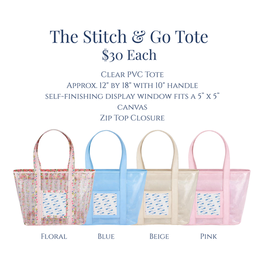 Stitch & Go Tote - Beige - Pre-Order ETA June
