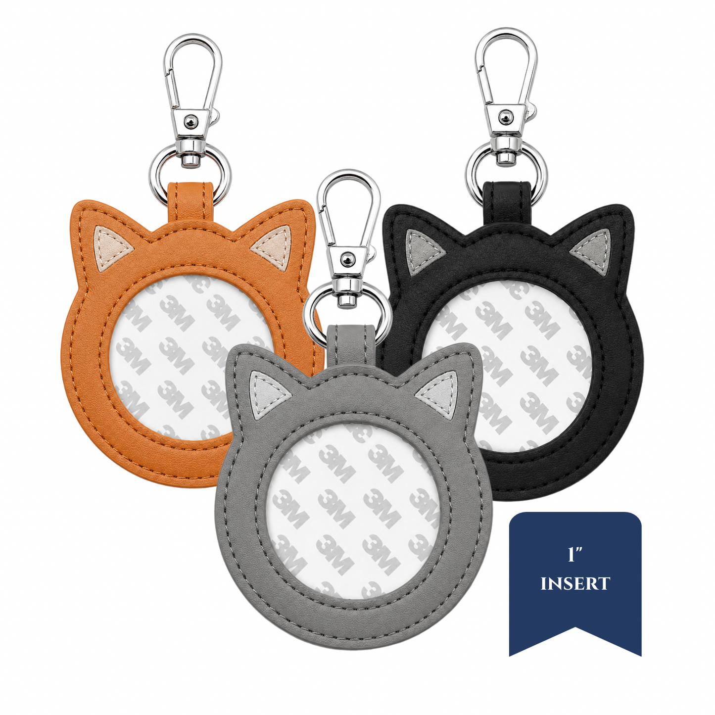 MYSTERY MONDAY - PU Leather Fobs - 1” insert - ETA September