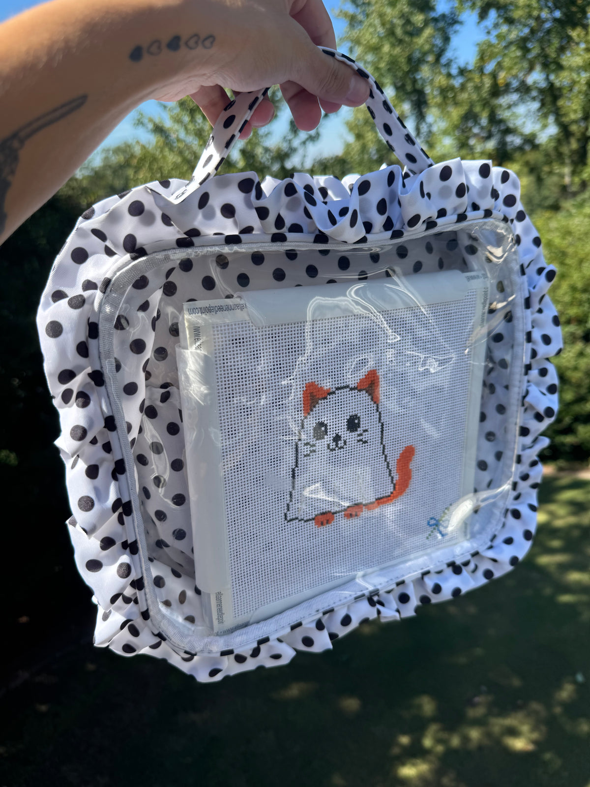 Gusseted project bag- READY TO SHIP