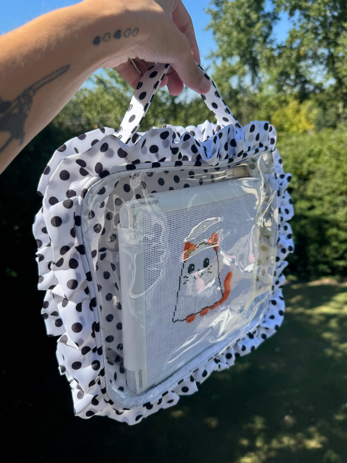 Gusseted project bag- READY TO SHIP