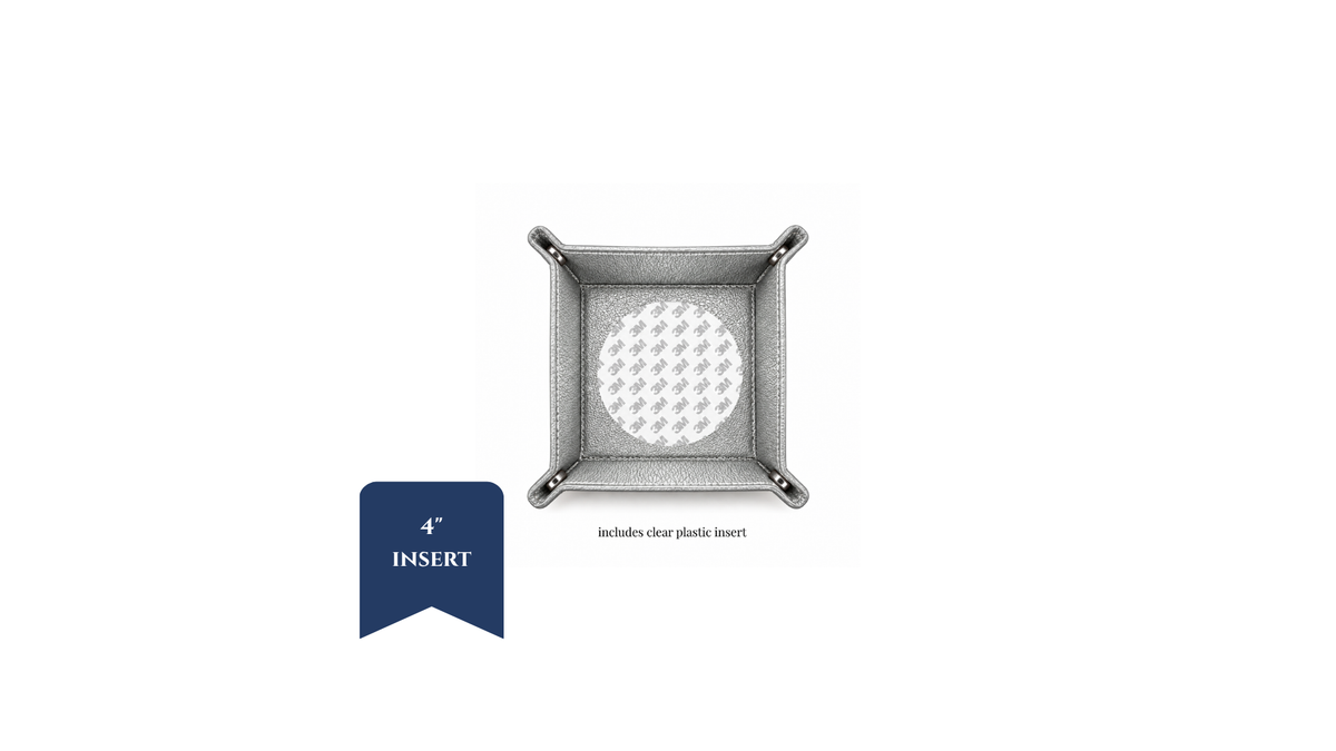 Collapsible Valet Tray - 4" Insert - ETA Early February