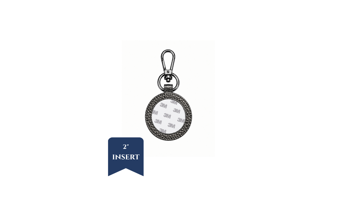Key Fob - Genuine Leather - 2" Insert - ETA Early February