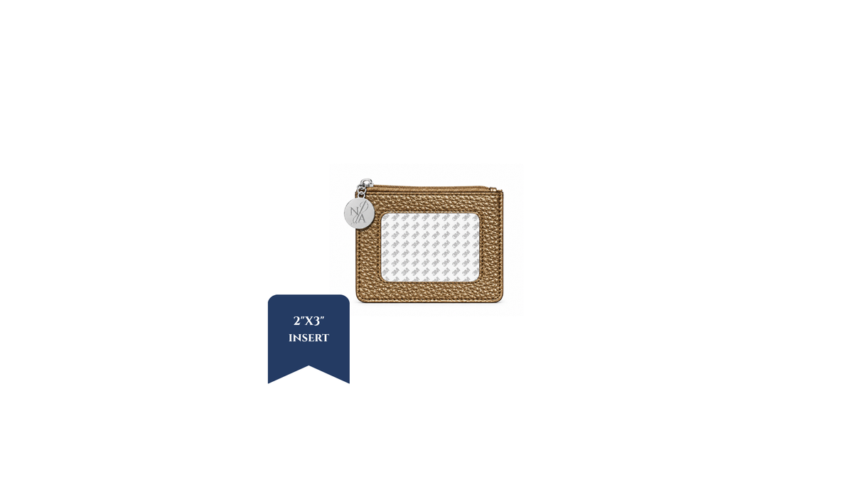 Coin Wallet - 2" x 3" Insert - ETA Early February