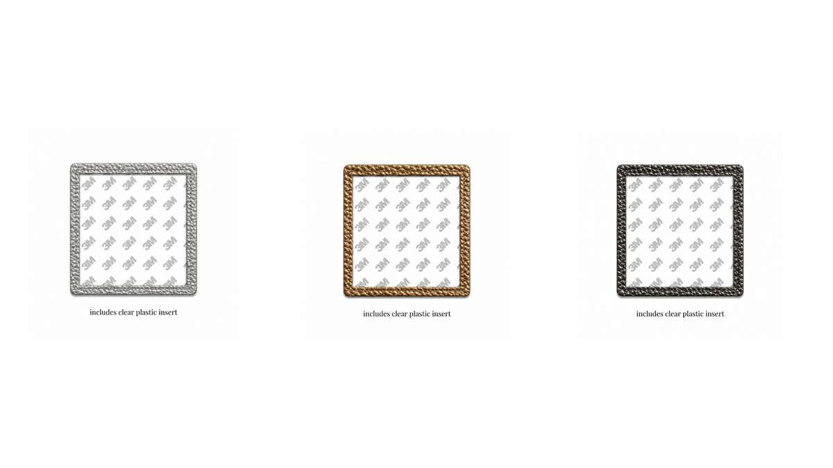 Coasters - PU Leather - 4" Insert - ETA Early February