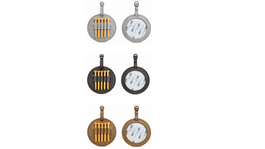 Golf Bag Tag - PU Leather - 3" Insert - ETA Early February