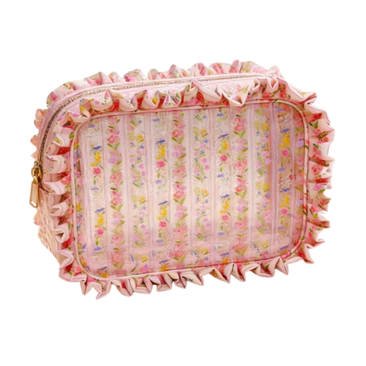 The Frilly Catch-All - Spring Floral - Preorder ETA June