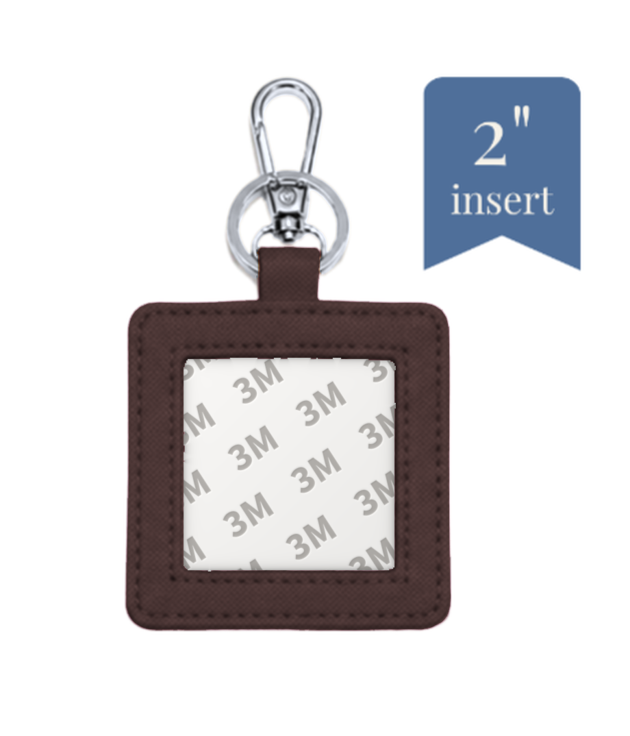 6K VIP Members! Bag Charms - 2" Insert - Genuine Leather - ETA December