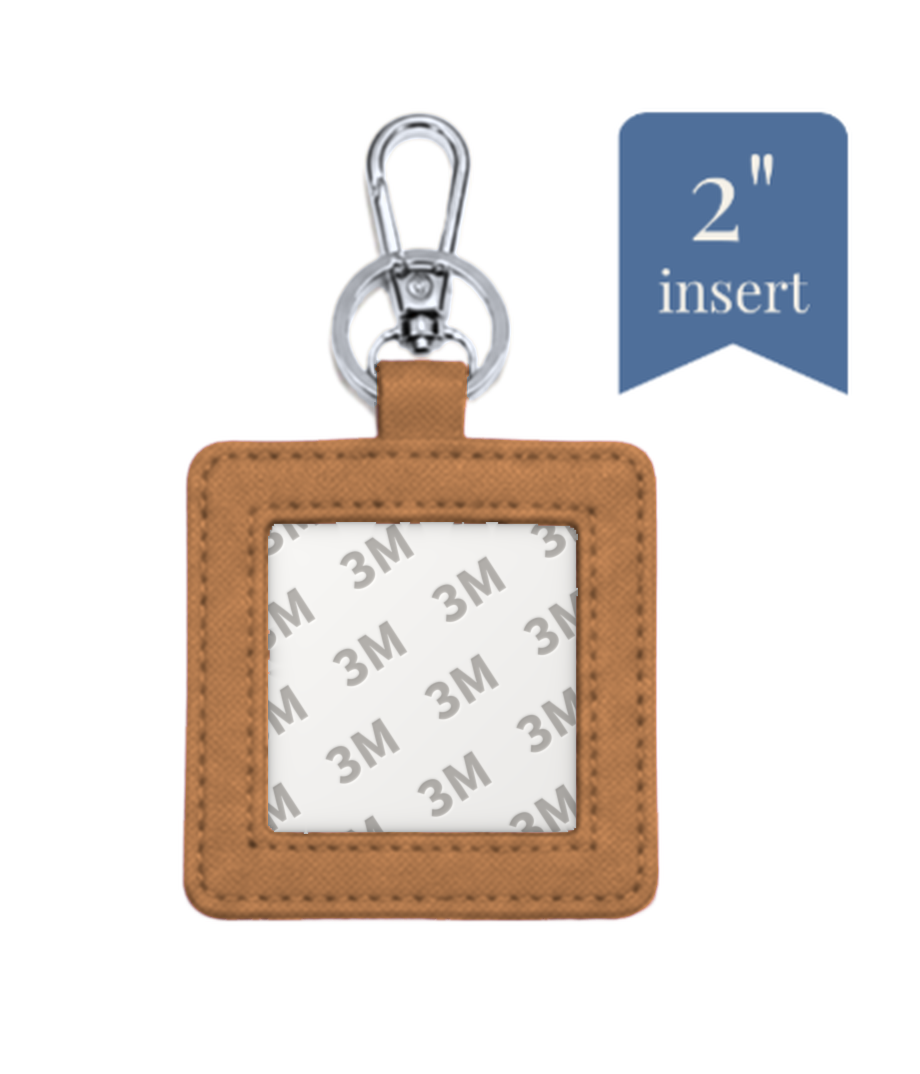 6K VIP Members! Bag Charms - 2" Insert - Genuine Leather - ETA December
