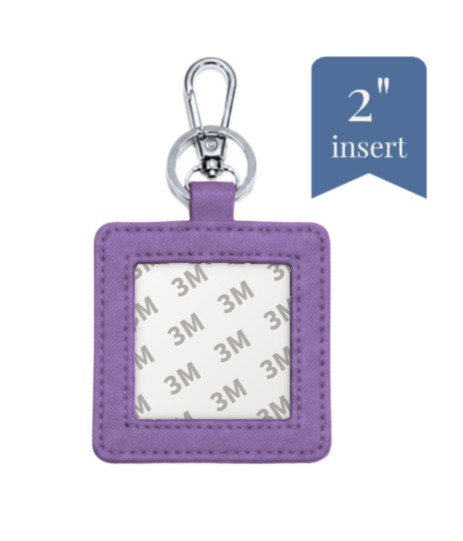 6K VIP Members! Bag Charms - 2" Insert - Genuine Leather - ETA December