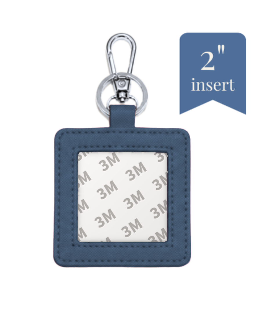 6K VIP Members! Bag Charms - 2" Insert - Genuine Leather - ETA December